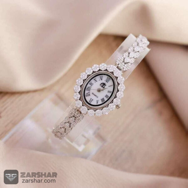 ساعت نقره زنانه مدل آوا عکس ساعت نقره زنانه مدل آوا