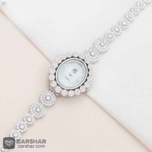 عکس ساعت نقره زنانه مدل هارپر