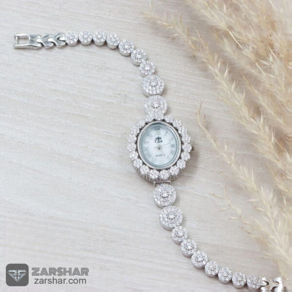 عکس ساعت نقره زنانه مدل هارپر