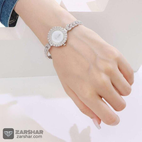 عکس ساعت نقره زنانه مدل اسکارلت