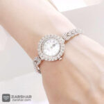 عکس ساعت نقره زنانه مدل اسکارلت