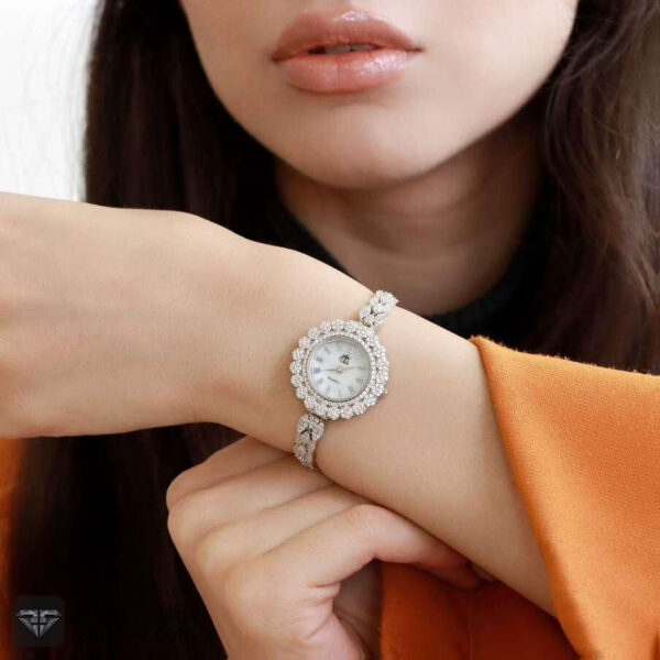 ساعت نقره زنانه مدل کلوئی عکس ساعت نقره زنانه مدل کلوئی