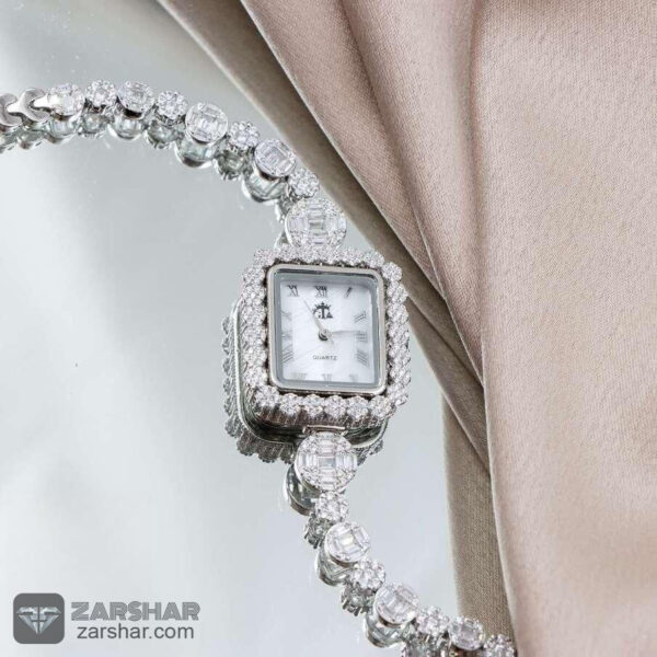 ساعت نقره زنانه مدل میلا عکس ساعت نقره زنانه مدل میلا