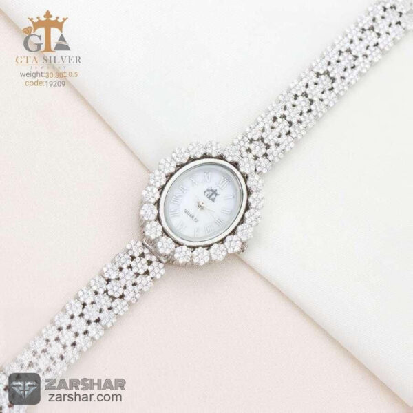 ساعت نقره زنانه مدل جیانا عکس ساعت نقره زنانه مدل جیانا