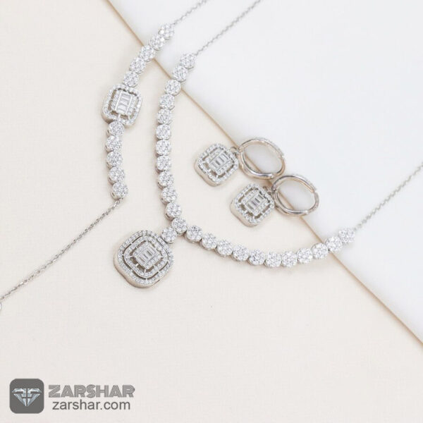 عکس سرویس نقره شیک و زیبا زنانه ZS1215