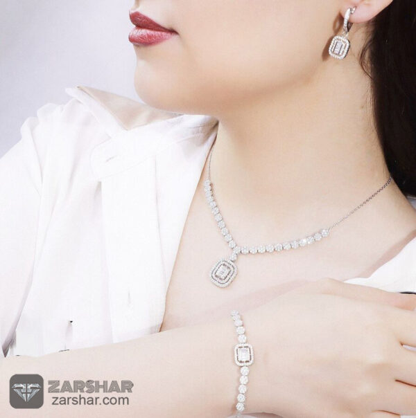 عکس سرویس نقره شیک و زیبا زنانه ZS1215