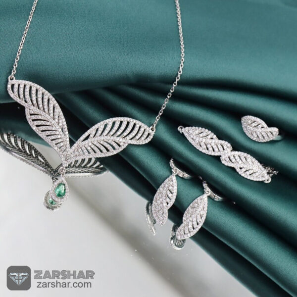 سرویس نقره شیک و مجلسی زنانه ZS1220 عکس سرویس نقره شیک و مجلسی زنانه ZS1220