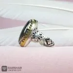 عکس انگشتر حدید خطی کف العباس