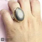 عکس انگشتر حدید خطی کف العباس