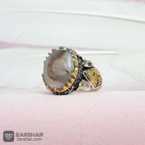 عکس انگشتر عقیق شجر قائن رکاب یا علی