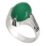 عکس دسته بندی انگشتر عقیق سبز