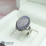 عکس انگشتر عقیق سوسنی علی ولی الله