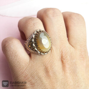 عکس انگشتر باباقوری شبکه دار