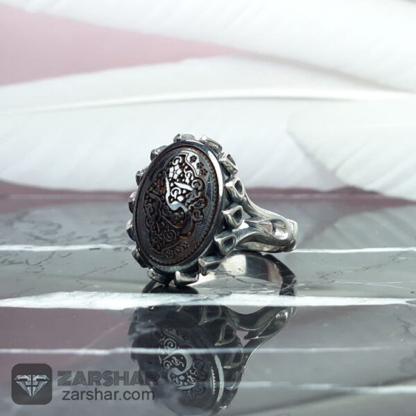 انگشتر حدید حسبی الله عکس انگشتر حدید حسبی الله