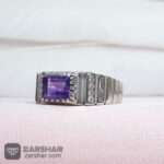 عکس انگشتر آماتیس بنفش