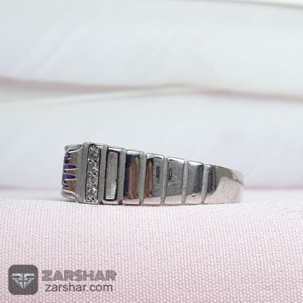عکس انگشتر آماتیس بنفش