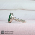 عکس انگشتر جید پنج تن زنانه