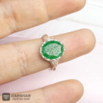 عکس انگشتر جید پنج تن زنانه