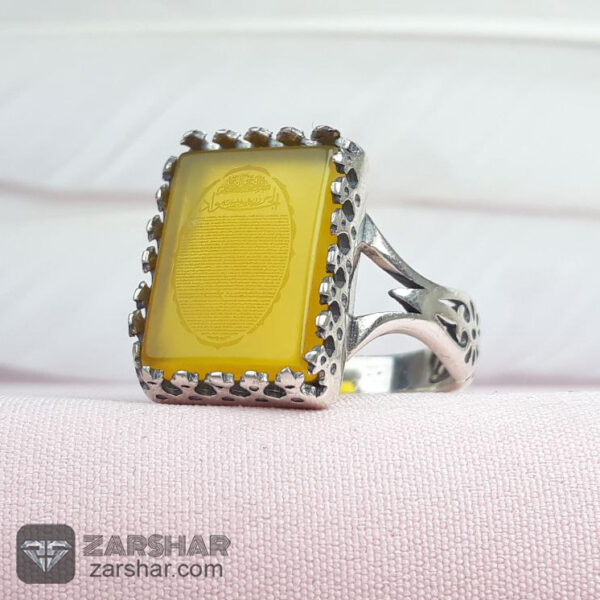 انگشتر شرف الشمس طرح حبیب عکس انگشتر شرف الشمس طرح حبیب
