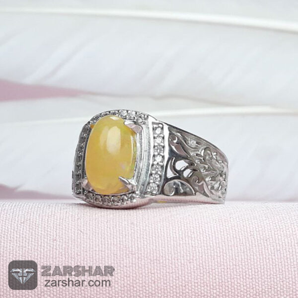 انگشتر اپال عکس انگشتر اپال