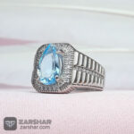 عکس انگشتر توپاز اشکی