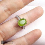 عکس انگشتر زبرجد زنانه