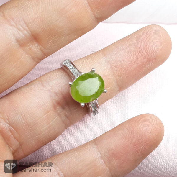 عکس انگشتر زبرجد زنانه