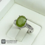 عکس انگشتر زبرجد زنانه