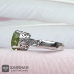 عکس انگشتر زبرجد زنانه