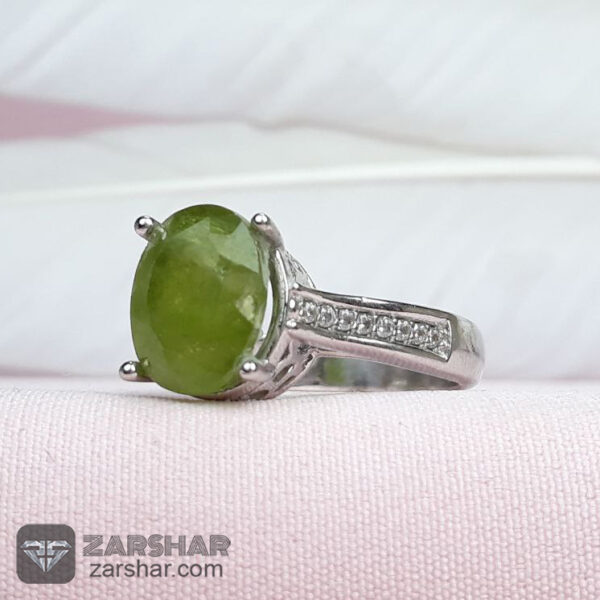 عکس انگشتر زبرجد زنانه