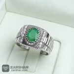 عکس انگشتر زمرد درجه یک