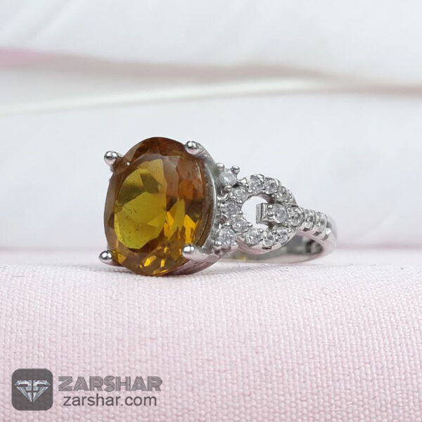 انگشتر زنانه الکساندریت عکس انگشتر زنانه الکساندریت