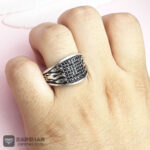 عکس انگشتر طرح آتش اسپرت