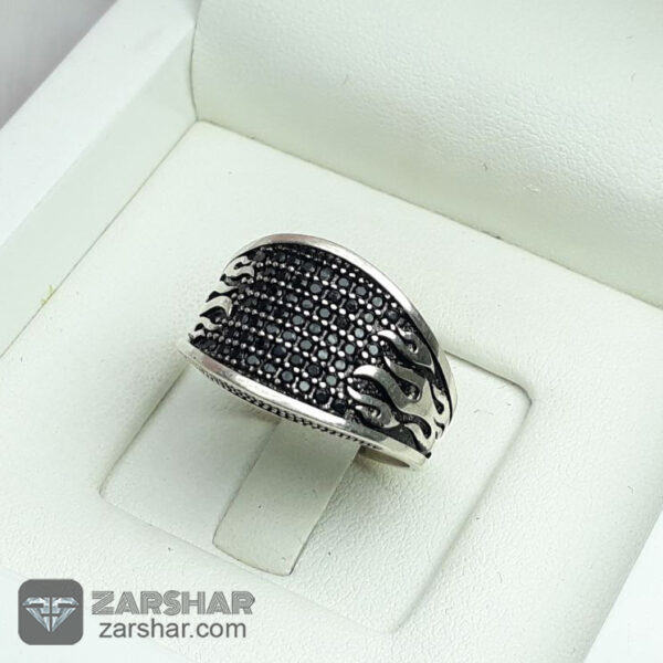 عکس انگشتر طرح آتش اسپرت