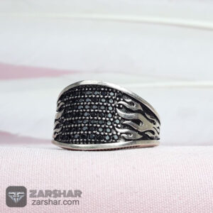 عکس انگشتر طرح آتش اسپرت