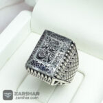 عکس انگشتر چهارگوش در نجف یا علی مدد