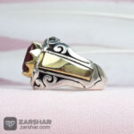 عکس انگشتر یاقوت سرخ مخراج یاقوت کبود