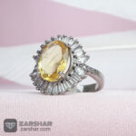 عکس انگشت سیترین زنانه