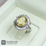 عکس انگشت سیترین زنانه