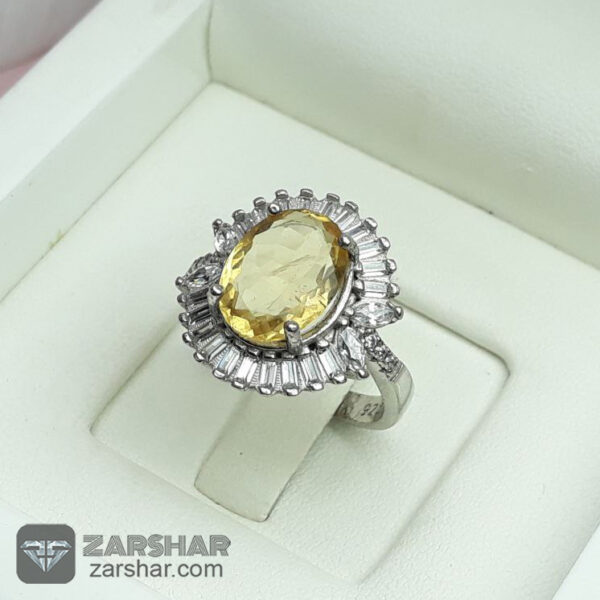 عکس انگشت سیترین زنانه