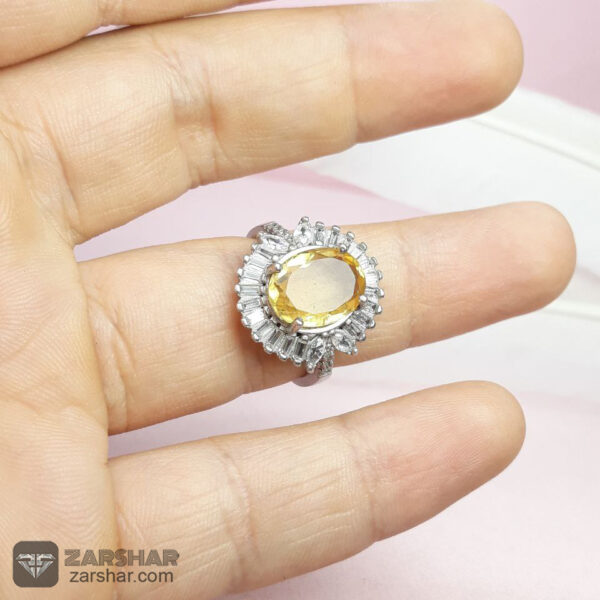 عکس انگشت سیترین زنانه