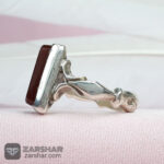عکس انگشتر عقیق یمنی خطی