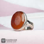 عکس انگشتر عقیق یمنی سرخ سوره یس
