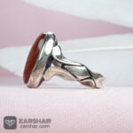 عکس انگشتر عقیق یمنی سرخ سوره یس