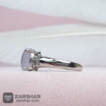 عکس انگشتر عقیق یمنی کبود زنانه