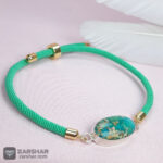 عکس دستبند فیروزه نیشابوری زنانه