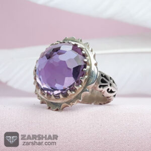 عکس انگشتر آماتیس بنفش