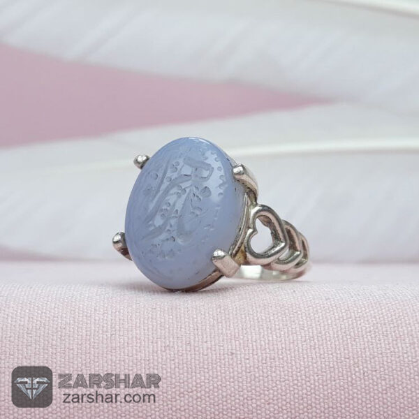 انگشتر عقیق سوسنی خط یا زهرا عکس انگشتر عقیق سوسنی خط یا زهرا