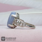 عکس انگشتر عقیق سوسنی خط یا زهرا