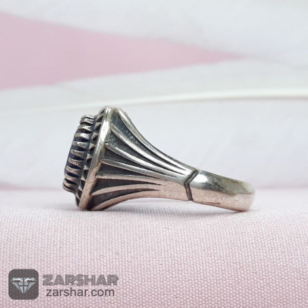 عکس انگشتر یاقوت کبود